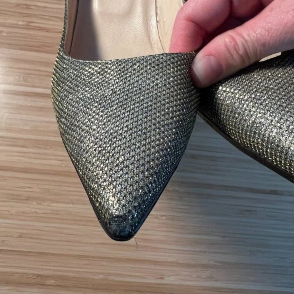 Jimmy Choo Silver and Gold Heels - Picture 6 of 11